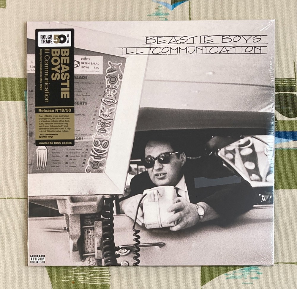 Beastie Boys SEALED 2 LP Ill Communication Green/White Vinyl Rough Trade 50 M/M