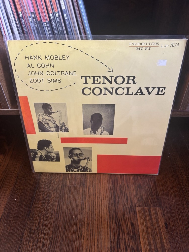 Tenor Conclave Lp Vg+ Mobley Cohn Coltrane Sims