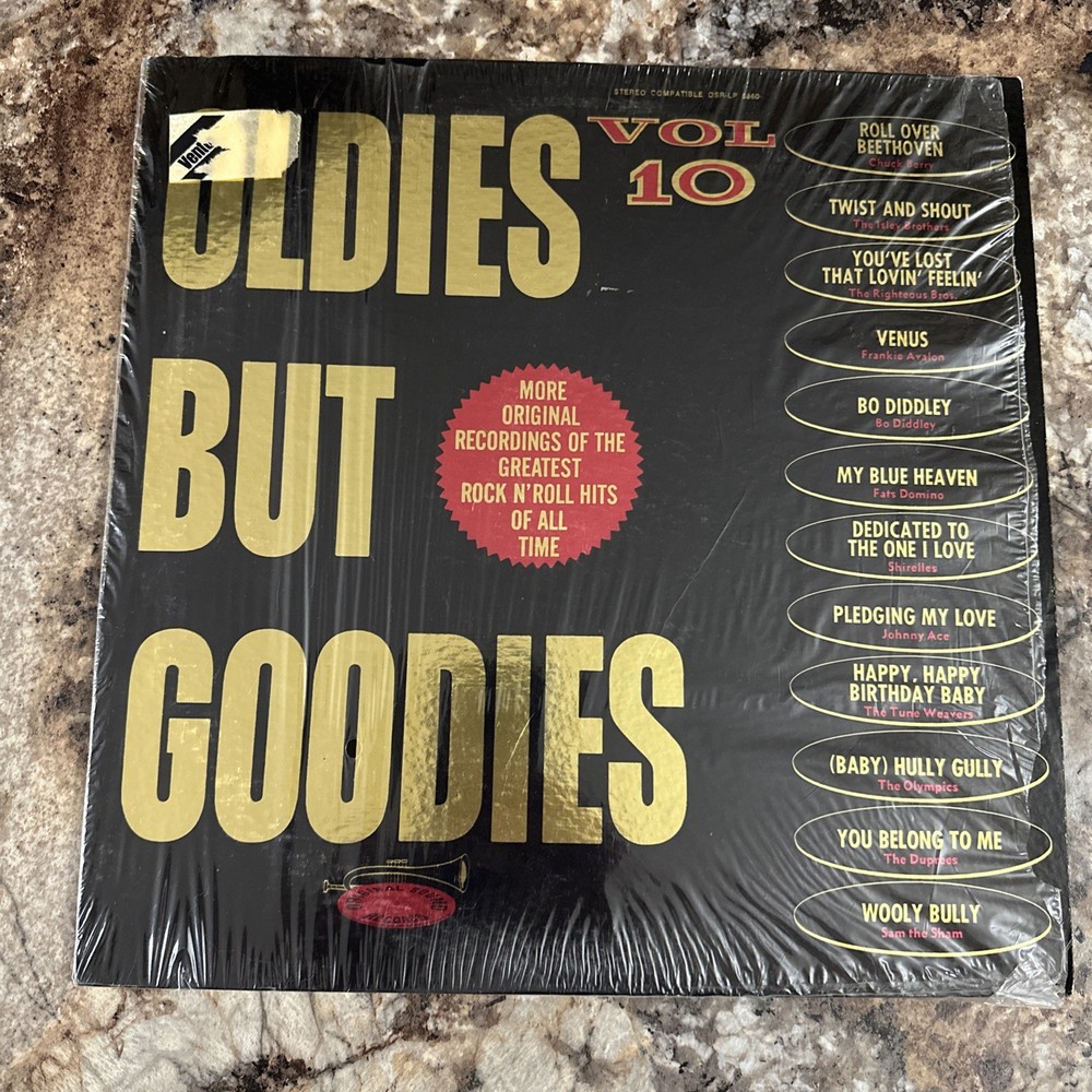 Oldies But Goodies Vol 10 LP Original Sound OSR-LPS-8860 Rock N Roll Vinyl CM