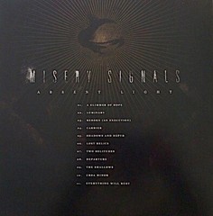 MISERY SIGNALS Absent Light LP on WHITE VINYL New SEALED /650