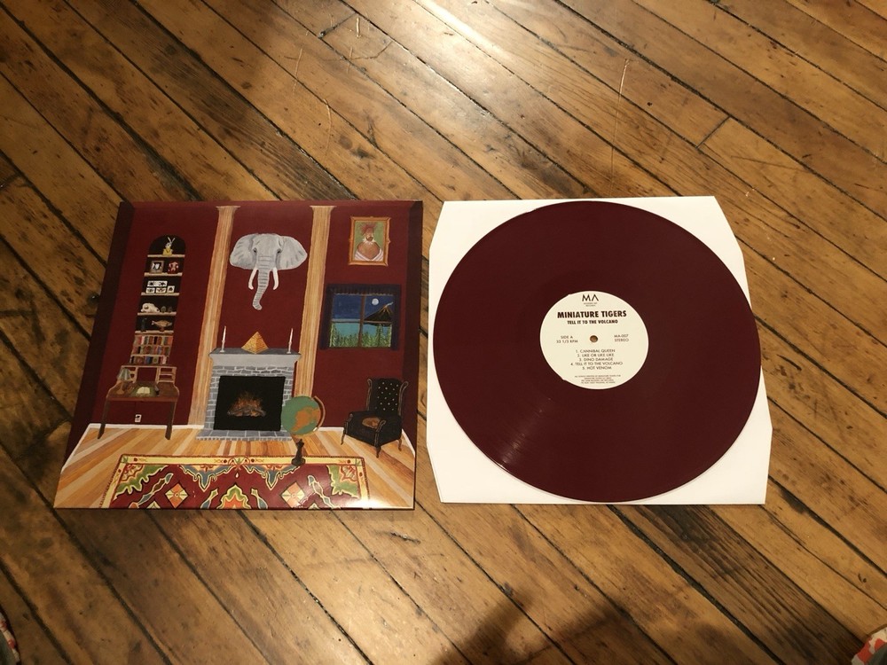 Miniature Tigers – Tell It to the Volcano LP – Still Sealed Last Copies Left !