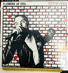 Flowers of Evil – City of Fear Punk Vinyl Record Deranged Records