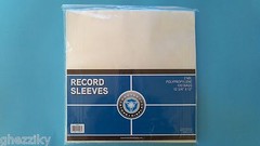 400 PLASTIC OUTER SLEEVES 33 1/3 RPM VINYL RECORD LP ALBUM PLASTIC COVERS