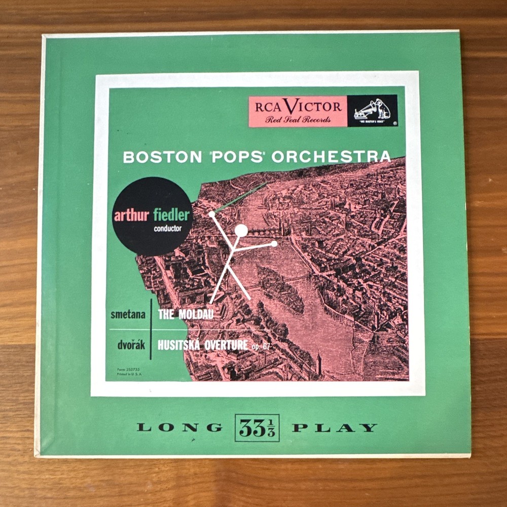 vinyl record: RCA Victor Red Seal LM 1 Fiedler Boston Pops Smetana/Dvorak
