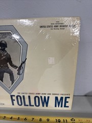 Vtg LP United States Army Band & Chorus Follow Me Fort Benning Ga Record RARE