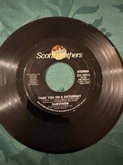 Survivor Eye of the Tiger 45 RPM Scotti Bros 1982 Damaged B-Side A-Side Plays