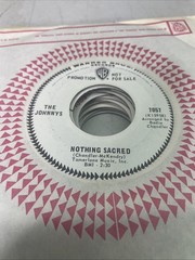 The Johnnys I Remember / Nothing Sacred Prom 45 7057 Garage Rock 1967 Vinyl