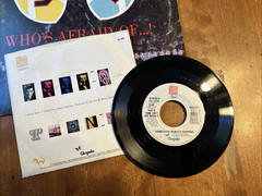 lot 2 The Art of Noise Who’s Afraid of Art of Noise Island 90179 LP & 45 RPM NM-