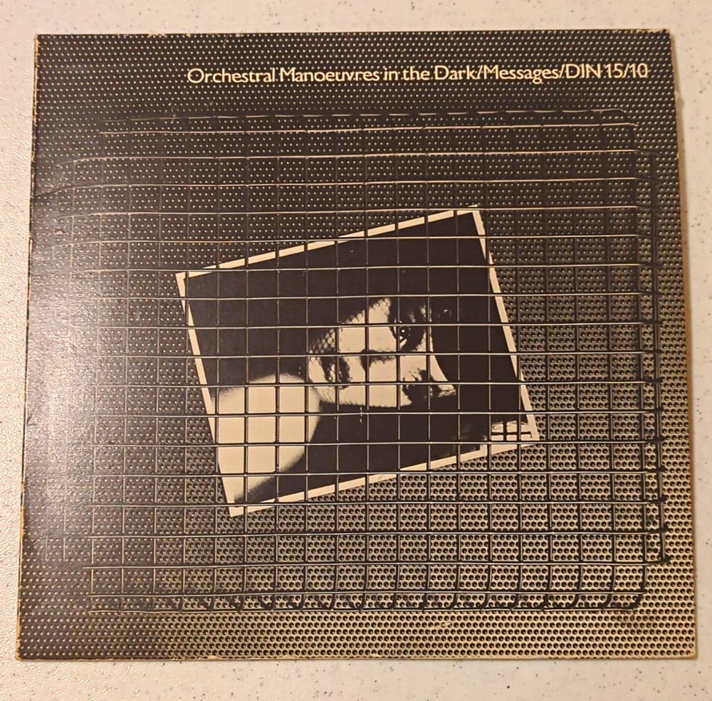 OMD Messages 10″ Vinyl Single 45 RPM Dindisc DIN 15/10 1980 UK Import
