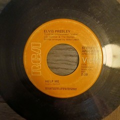 vintage 45 rpm elvis presley records