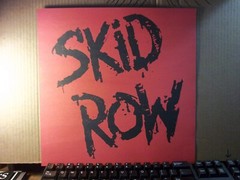Orig Vintage Skid Row Smile 1992 12×12 promoFlat/poster Not a record