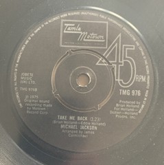 MICHAEL JACKSON-ONE DAY IN YOUR LIFE 7″ SINGLE MOTOWN TMG 976 1975 EX+ Con
