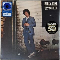 BILLY JOEL 52nd Street SEALED Walmart Exclusive LP Blue Swirl Vinyl 12×12 photo