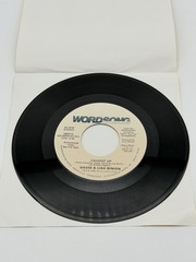 David Lisa Binion Caught Up 1988 Promo 45 RPM Christian Gospel Record