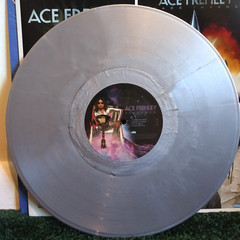 (KISS) Ace Frehley – Spaceman Silver Vinyl 2018 LP, 180gram – eOne – Rock