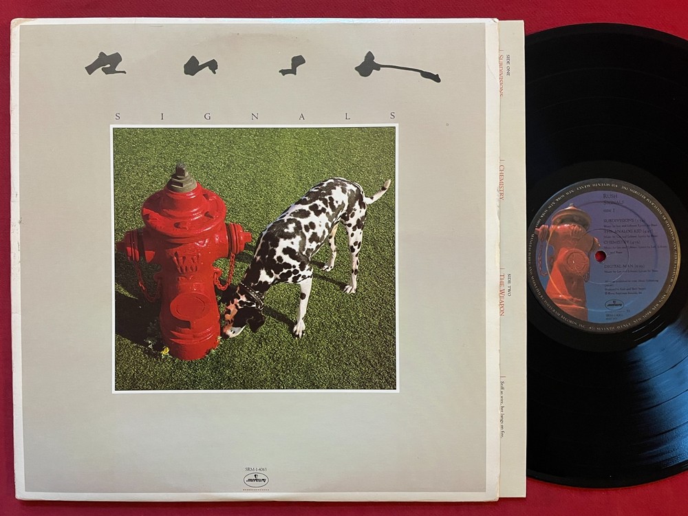 RUSH~SIGNALS LP (1982) ORIG 1ST PRESS VG+ MERCURY SRM-1-4063 (53) STEREO