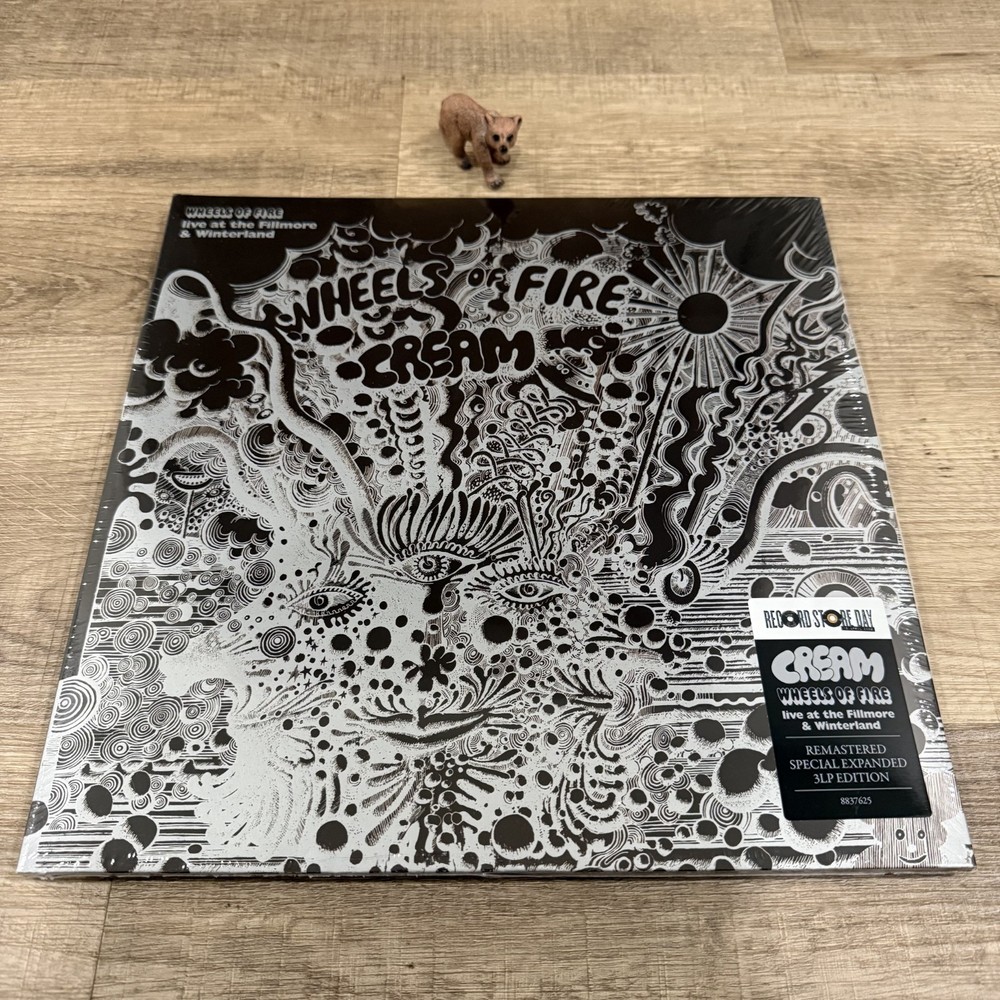 Cream Wheels of Fire Live At Fillmore & Winterland Vinyl 3LP 2026 RSD LE /4500