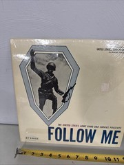 Vtg LP United States Army Band & Chorus Follow Me Fort Benning Ga Record RARE