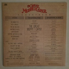 The Great Muppet Caper Original Soundtrack Vinyl LP Record VG+ MEGA RARE