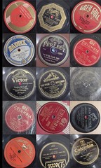 Vintage 78 Record Lot of 41 1920s-50s Victor Decca Columbia Shellac Jazz Country