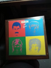 QUEEN – HOT SPACE , elektra E1-60128 , Original No Bar Code, Played And Tested