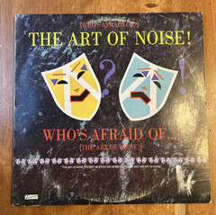 lot 2 The Art of Noise Who’s Afraid of Art of Noise Island 90179 LP & 45 RPM NM-