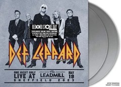 DEF LEPPARD Live At The Leadmill 2023 2 LP Silver Vinyl RSD Record Store Day NEW