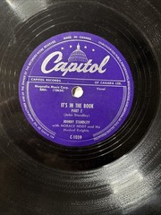 John Standley It’s in the book part 1 & 2 Purple Capitol 78 rpm shellac record