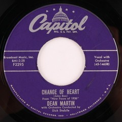 Dean Martin Memories Are Made Of This / Change Of Heart 1955 45 rpm 7″ Single