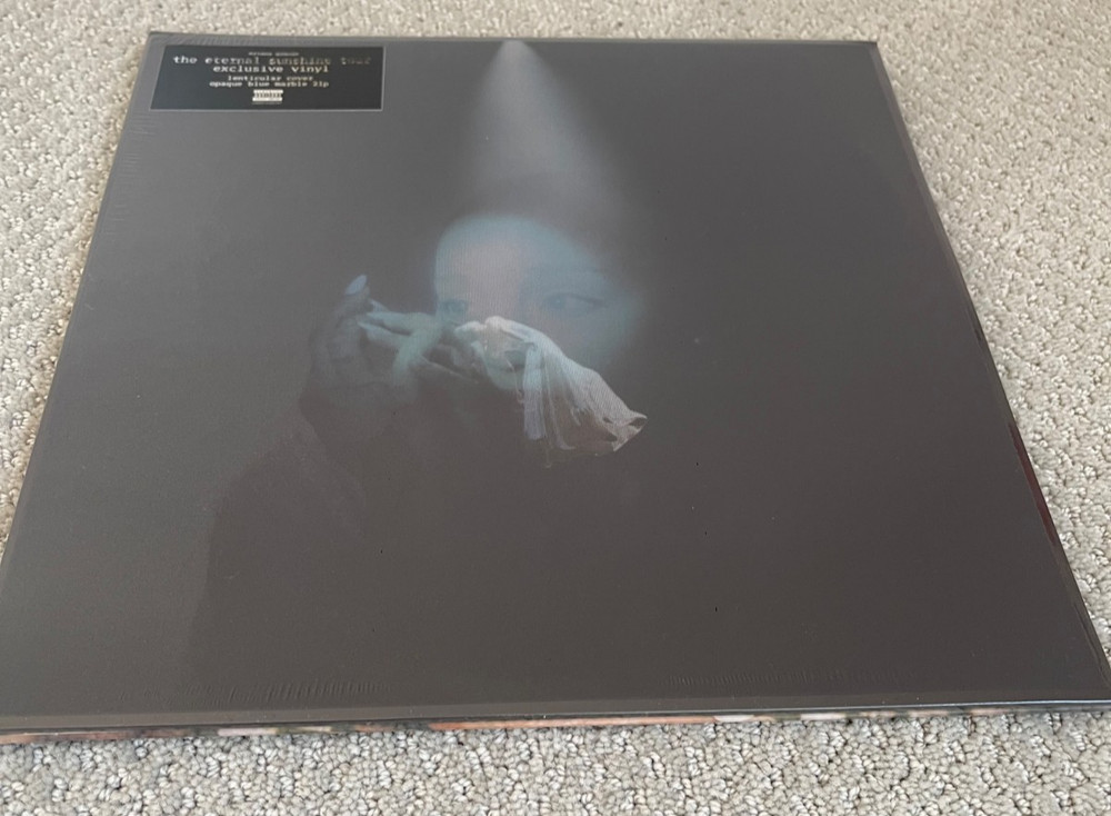 Ariana Grande Eternal Sunshine Lenticular Tour Exclusive Opaque Blue Vinyl LP