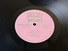Decry “Falling” Toxic Shock – Original Press – Hardcore LP 1985