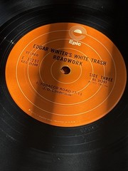 Edgar Winter White Trash Roadwork Excellent LP Vinyl Album