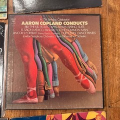 Aaron Copland Conducts 75th Birthday Celebration LP Box Set Columbia DSM-33725
