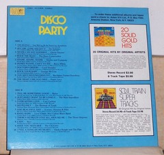 Disco Party – 20 Original Hits and Artist 1975 Vinyl LP Record Album – Excellent