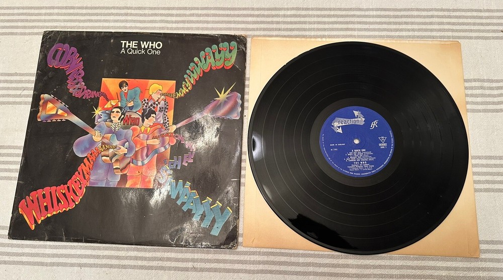 The Who A Quick One Mono 1960s 1st Press Reaction UK VG+