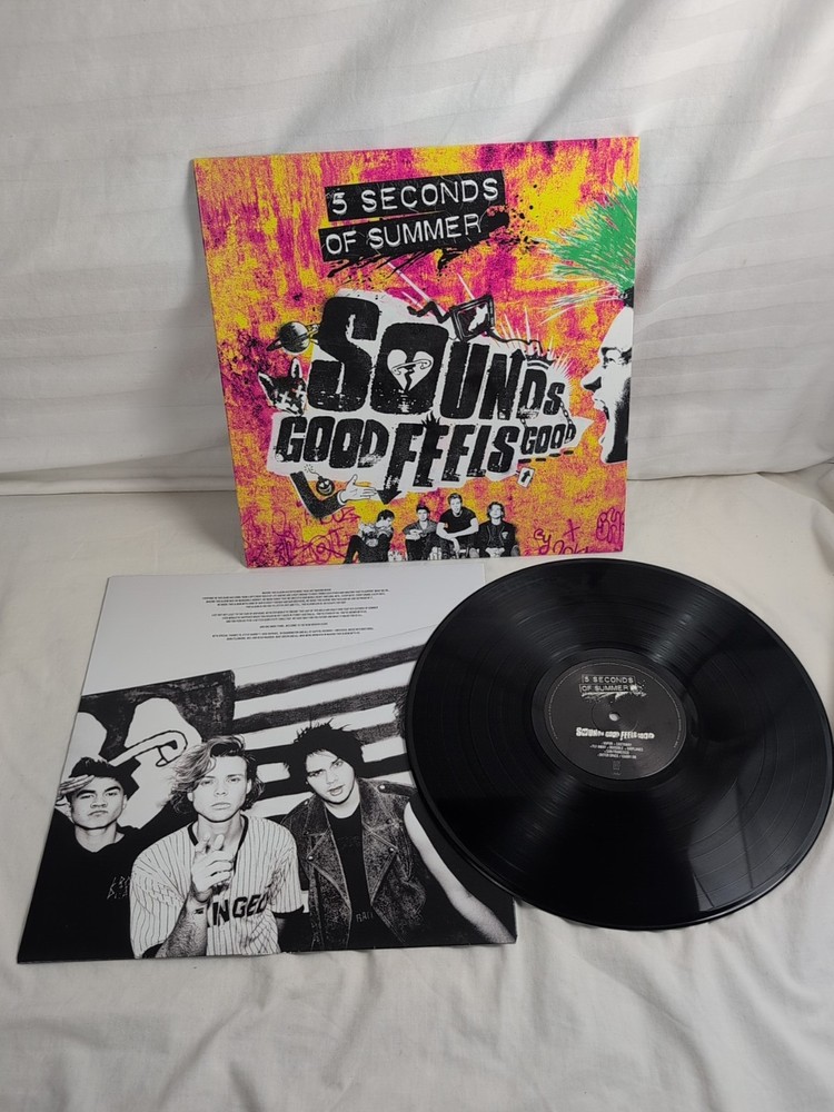 5 SECONDS OF SUMMER – SOUNDS GOOD FEELS GOOD 2015 Vinyl LP 180g 4753191
