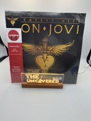 LP – NEW SEALED ♫ Bon Jovi “Greatest Hits” Target – Tiger Eye – Corner Damage