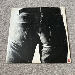 The Rolling Stones – Sticky Fingers Vinyl Record FIRST UK Pressing 1971 Zip
