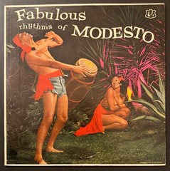 MODESTO DURAN Fabulous Rhythms Of Modesto ORIG 1960 VINYL LP DG Raynote VG+