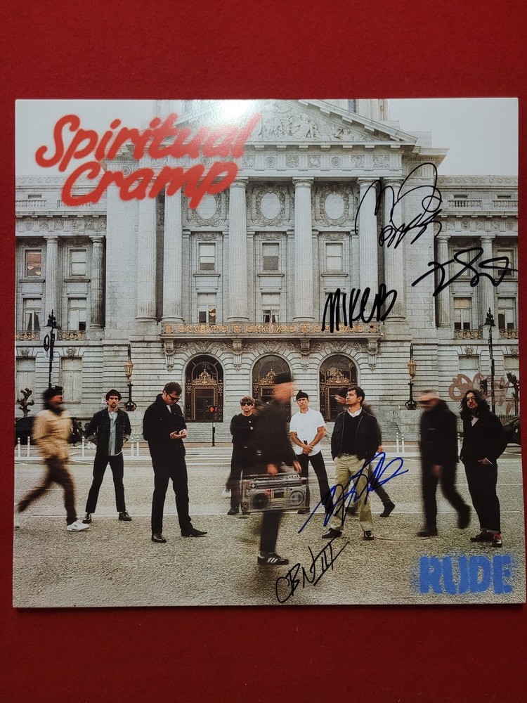 Spiritual Cramp Rough Trade Exclusive Colores Split Vinyl /100 AUTOGRAPHED WOW!!