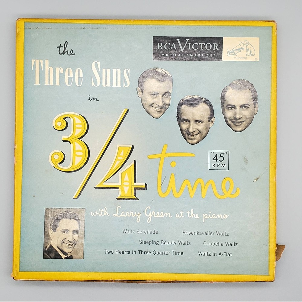 The Three Suns The Three Suns In Three Quarter Time 3x EP Record RCA Victor 1951