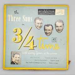 The Three Suns The Three Suns In Three Quarter Time 3x EP Record RCA Victor 1951