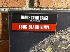 DANCE GAVIN DANCE – Self Titled, Limited 180 Gram BLACK VINYL LP New + Sealed!