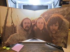 CROSBY STILLS & NASH Self-titled 1969 LP SD-8229 Atlantic Monarch Press VG+/VG+