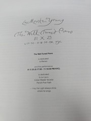 La Monte Young The Well-Tuned Piano 81 X 25 5 Vinyl Box Set Gramavision Rare