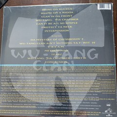 Wu Tang Clan Enter the Wu Tang 36 Chambers Vinyl LP Record (Sealed, 90s Hip Hop)