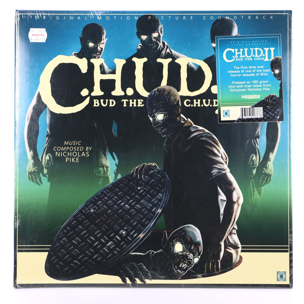 C.H.U.D. II Bud The Chud Original Soundtrack LP Vinyl Terror Vision LE Sealed