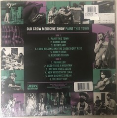 OLD CROW MEDICINE SHOW PAINT THIS TOWN LP OPAQUE PURPLE VINYL 1,000 COPIES