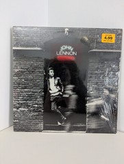 JOHN LENNON VINYL LP ROCK ‘N’ ROLL 1975 IN SHRINK VG+ COVERS ALBUM