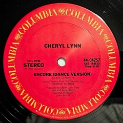 80’S R&B – CHERYL LYNN – ENCORE / FREE – COLUMBIA RECORDS ORIGINAL PRESSING
